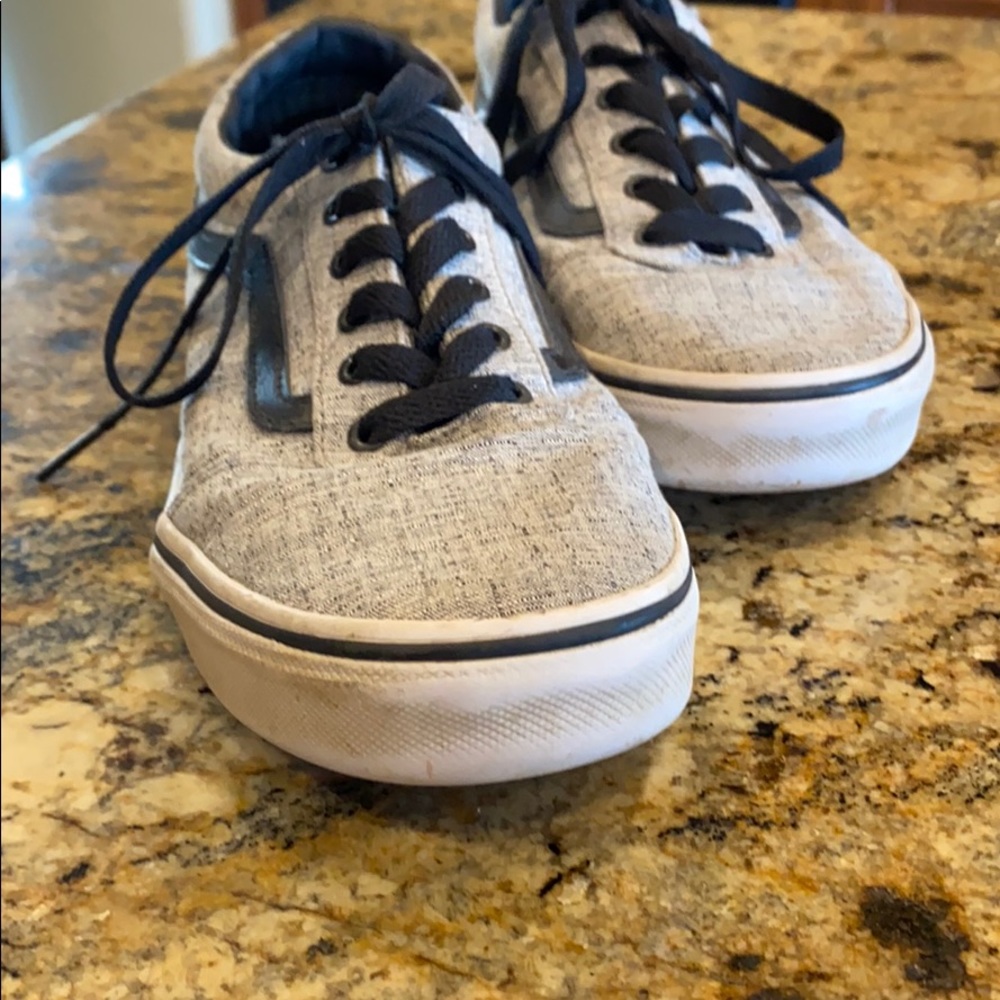 Boys black/ grey Van’s